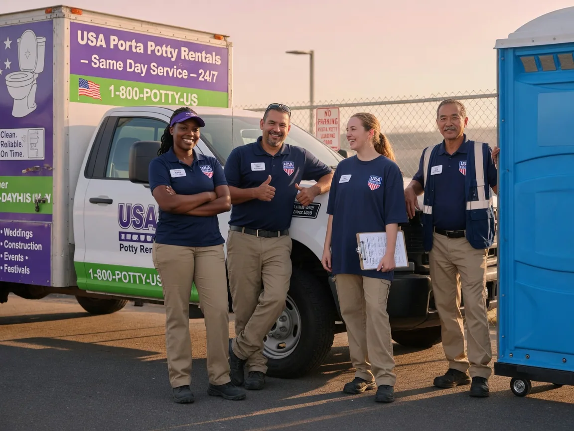 Porta Potty Rental company in Rough And Ready, CA